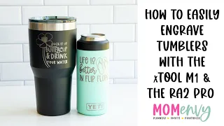 How to Use an xTool M1 Laser to Engrave Tumblers