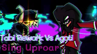 Friday night Funkin Tabi Rework vs Agoti sing Uproar android