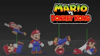 Mario vs. Donkey Kong Switch - Mario's Animations