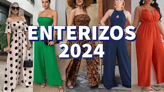 ENTERIZOS 2024 | MODA PRIMAVERA VERANO 2024🐝moda mujer elegante