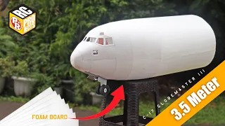 Build Not So Giant C-17 Globemaster RC Plane from Foam : Part 2