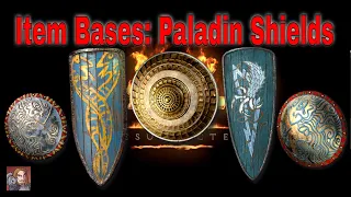 D2R Item Bases - Paladin Only Shields (Sacred Targe, Sacred Rondache, Vortex Shield, Zakarum Shield)