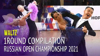 Waltz Compilation = 2021 Russian Open Championship = 1Round Amateur Adult Ballroom
