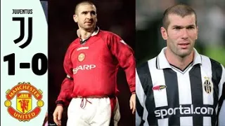 Manchester United 0-1 Juventus Champions League 1996/1997 - Zidane - Eric Cantona - Del Piero