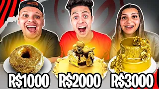 QUEM FIZER A COMIDA MAIS CARA VENCE! - Desafio