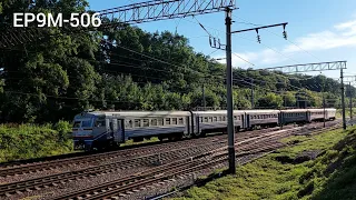 ЕР9М-506 с поездом №6366/6728/ER9M-506 with train №6366/6728