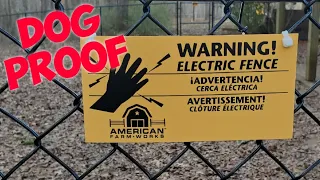 How To Install Electric Wire To A Chain Link Fence