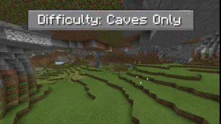 cara download map caves only bisa untuk survival dan 100 di Minecraft