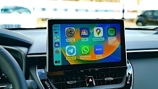 How to connect Apple CarPlay to Toyota Multimedia System 2023