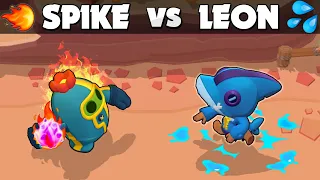 SPIKE vs LEON | 💧vs🔥 | Kamikaze