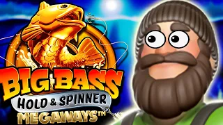 NEW BIG BASS HOLD & SPINNER MEGAWAYS SLOT 🤑 BIG BONUS BUYS‼️