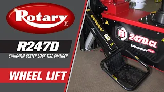 Rotary R247D Tire Changer: Wheel Lift