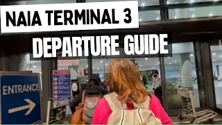 NAIA TERMINAL 3 Step by Step Guide 2022 | Bound to Virac