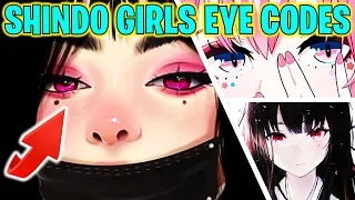 ⭐SHINDO LIFE CUSTOM EYE CODES FOR GIRLS⭐