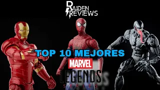 TOP 10 MEJORES MARVEL LEGENDS DEL MCU/UCM