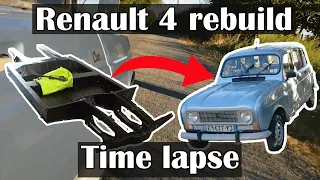 Renault 4L Rebuild in 9 minutes - #4LVMQ