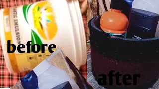 RECYCLING A BUCKET INTO SOMETHING USEFUL// SEE THE MAGIC.