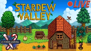 🔴LIVE | We are continuing our cleanup of the stark farm! (Stardew Valley) pt. 2