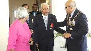 Fijian President officiates the Investiture Ceremony part 2 of 2.