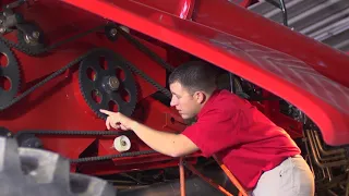 Case IH Combine Inspection Point: Chains and Belts