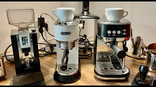 Live Video! DeLonghi Dedica vs Sage Bambino Plus Workflow Comparison