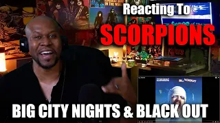 Scorpions- Big City Nights & Blackout | Reaction  [Scorpions Band Part 1]