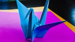 How to make a paper crane Origami