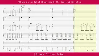 [Share Guitar Tabs] Abbey Road (The Beatles) HD 1080p