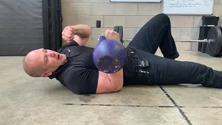 Kettlebell Half Getup to Hand - TGU Breakdown series - Pressing and Abs