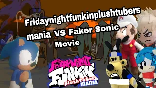 JL434 Plush: Fridaynightfunkinplushtubers mania vs Faker Sonic Movie