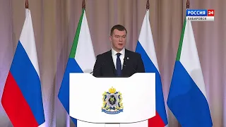 «Положительная динамика – во всех отраслях». Губернатор Хабаровского края рассказал об итогах года