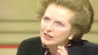 Margaret Thatcher on Nationwide questioned over the Belgrano