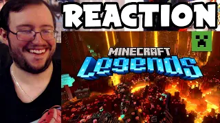 Gor's "Minecraft Legends" The Piglin Rampage Begins Cinematic & Gameplay Reveal REACTION