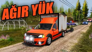 2 TON YÜK İLE KÖY YOLLARINA DALDIM - ROLEPLAY TADINDA // BeamNG.drive