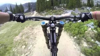 Stevens Bike Park WA - Lichen It's Easy Way Out (slow mo) - 2013-07-05 (1080)