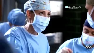 Grey's Anatomy 15x08 Teddy Tells Owen She's Pregnant with His Baby - Teddy and Amelia Awkward Moment