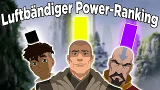 Power Ranking - Wer ist der stärkste Luftbändiger? | Avatar - Der Herr der Elemente (Deutsch)