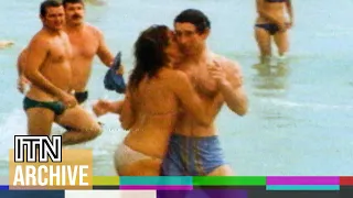 Prince Charles the Bachelor Showered with Kisses in Perth (1979)