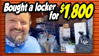 BIG PROFITS! Paid $1,800 for this locker at the storage auction, and already seeing AMAZING items.