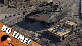 War Thunder - HSTV-L "Protecting Tiny Tank Commander!"