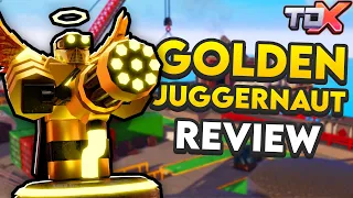 The Golden Juggernaut REVIEW - Roblox TDX