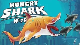 ПЕСЧАНАЯ АКУЛА, ВЫЖИВАНИЕ ЗА АКУЛУ | Hungry Shark World