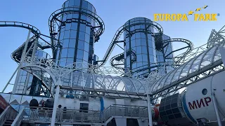 Euro Mir [ Europa Park ] OnRide & OffRide + queue line 4K