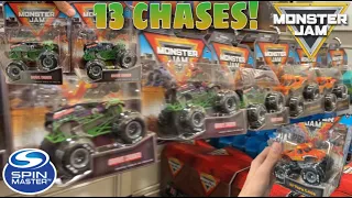 13 CHASE PIECES In 1 NIGHT INSANE Instore - Spin Master Monster Jam