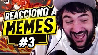 REACCIONANDO a MEMES de GENSHIN IMPACT #3