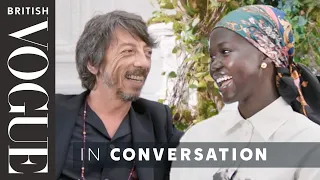 Adut Akech Meets Pierpaolo Piccioli  | British Vogue