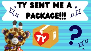 Beanie Boos: TY Sent Me a PACKAGE!!