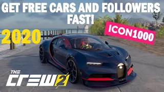 The Fastest Way To Get FREE CARS And FOLLOWERS In The Crew 2 2020