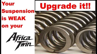 How to Upgrade the Suspension on Your Honda Africa Twin