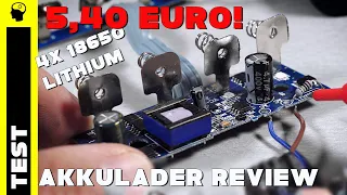 Was taugt der billig Akkulader (LiIon | 18650 | Review | Teardown | JXC-008)